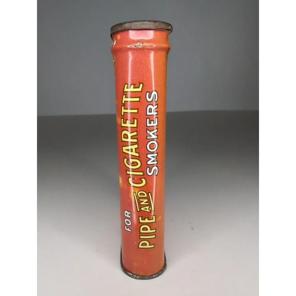 VINTAGE Prince Albert CRIMP CUT Long Burning Tobacco 1.5 Oz Tin Can  Empty‎